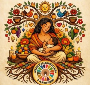 Theme logo latinaX breastfeeding week